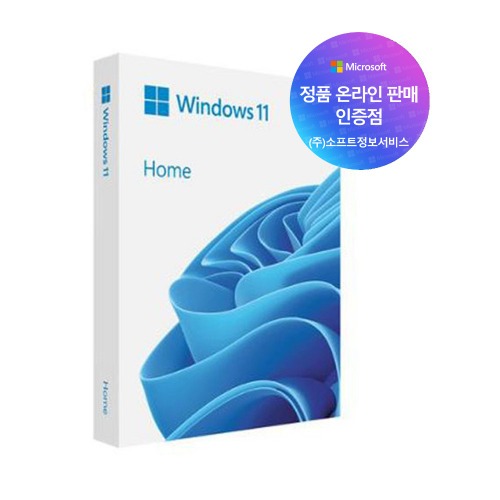 [MS정품인증점] Windows 11 Home FPP 처음사용자용 한글